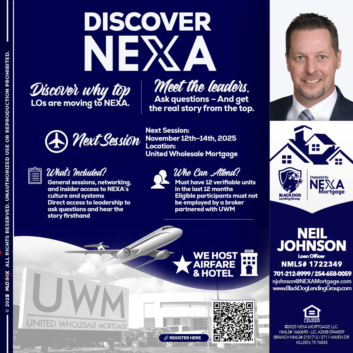 DISCOVER NEXA - Neil Johnson -Branch Manager