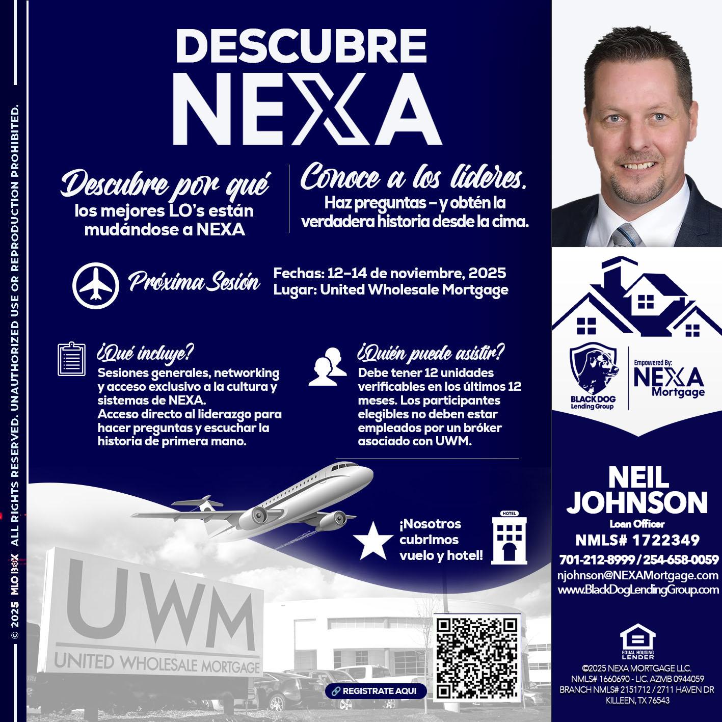 DESCUBRE NEXA - Neil Johnson -Branch Manager