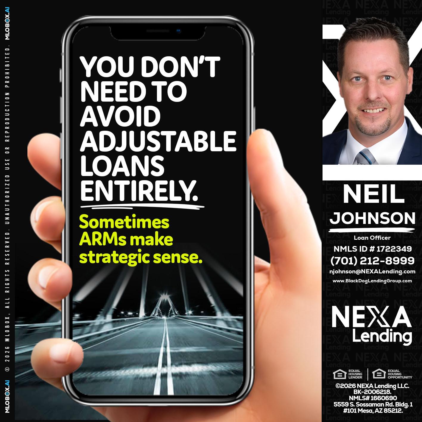 YOU DONT NEED - Neil Johnson -Branch Manager