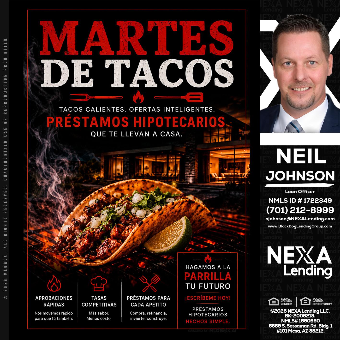 martes de tacos - Neil Johnson -Branch Manager